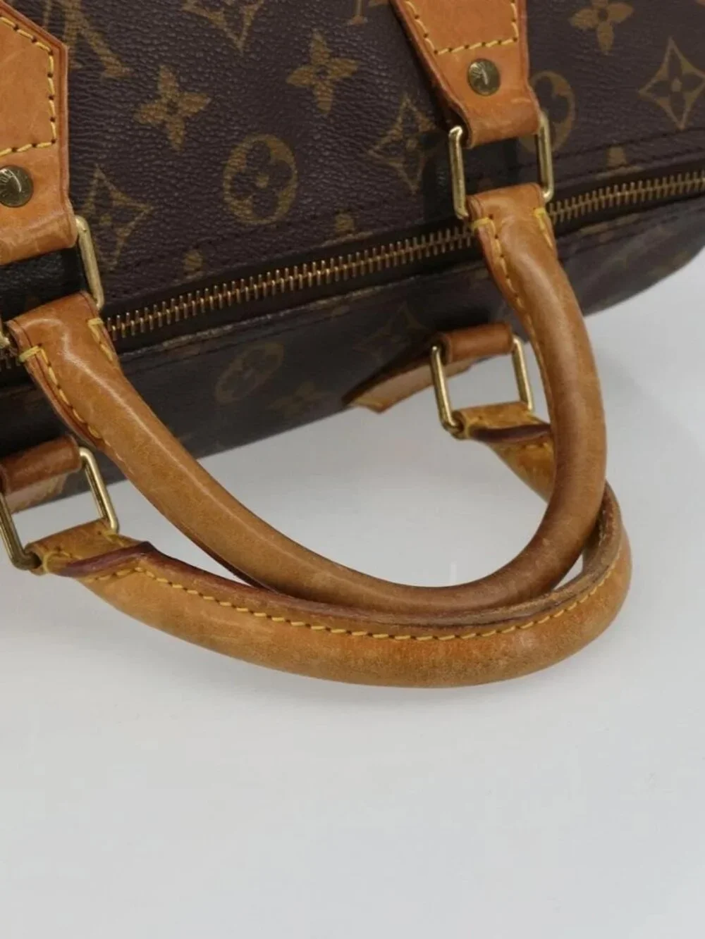 LOUIS VUITTON Monogram Speedy 30 Hand Bag M41526 LV Auth 185705A